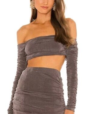Michael Costello X Revolve | Two Piece Skirt & Top Set NWT